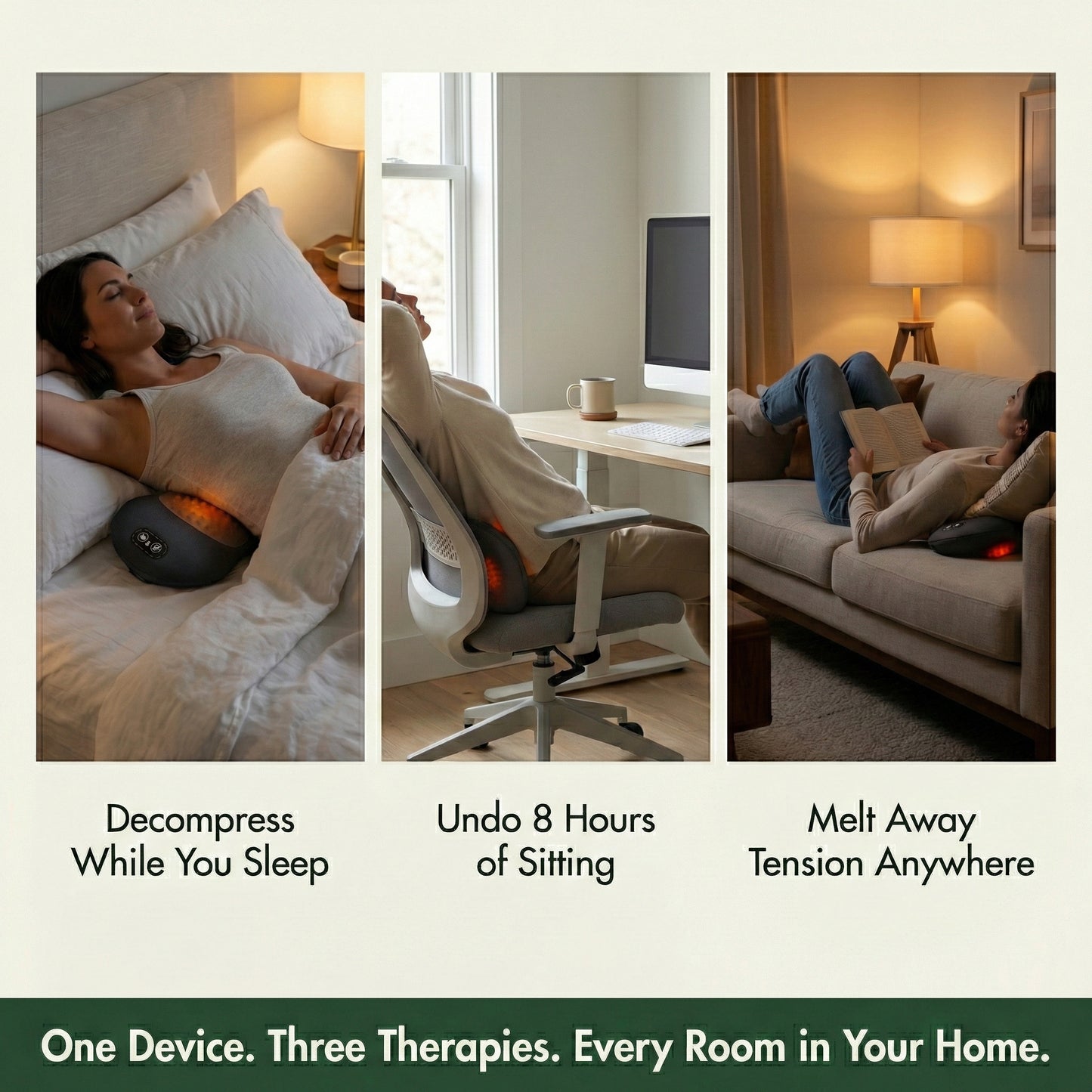 EverAlign™ Triple Fusion Spinal Decompression Pillow